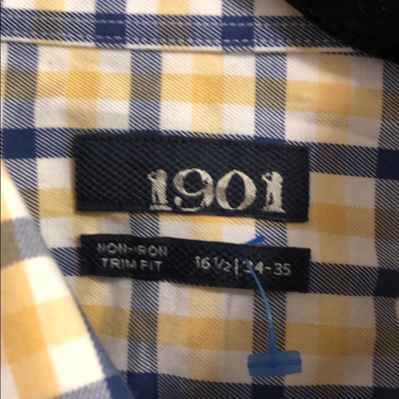 NEW Men’s buttons down size 16 1/2 34-36 - Picture 2 of 2